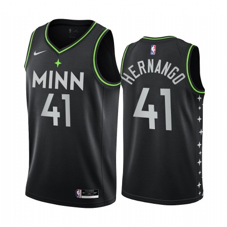 NBA Mænd Trøje Minnesota Timberwolves Juancho Hernangomez 41 2020-21 City Edition Swingman NBA Mænd Trøje Minnesota Timberwolves Juancho Hernangomez 41 2020-21 City Edition Swingman